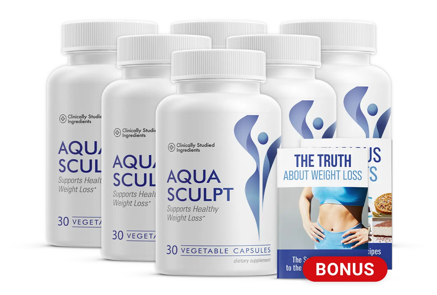 6 bottle Aqua Sculpt